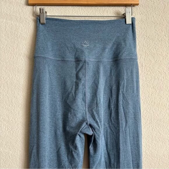 Beyond Yoga Blue Space dye take me higher long legging Pure Barre Size XL - Picture 6 of 10
